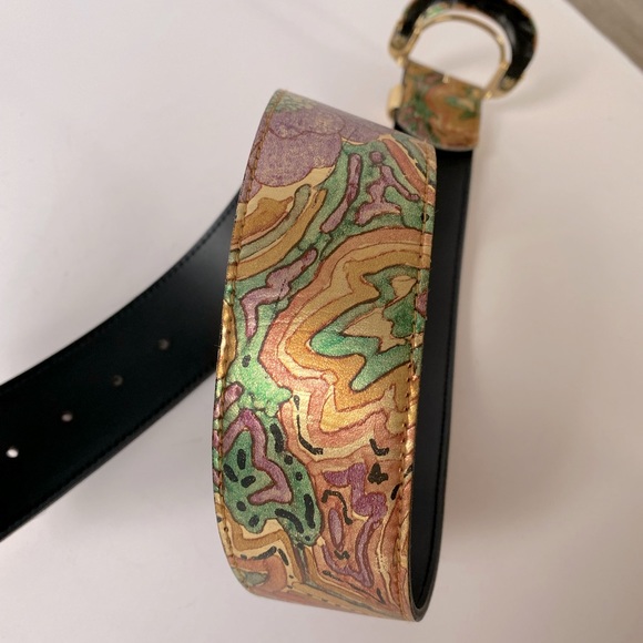 Luigi Lanatta Design belt abstract pattern - Picture 4 of 7